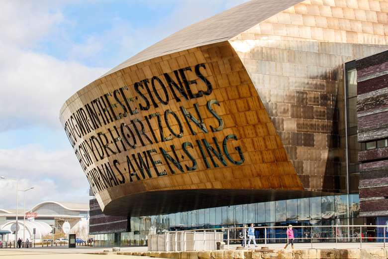 The Millennium Centre is home to the Welsh National Opera 