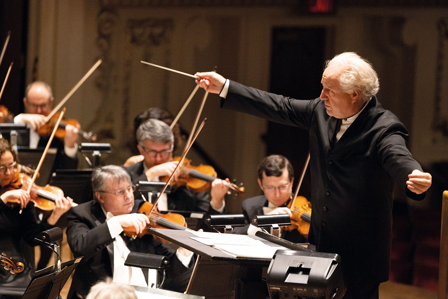 The Austrian conductor is keen to reveal all the facets of Bruckner and his music (photography: George Lange)