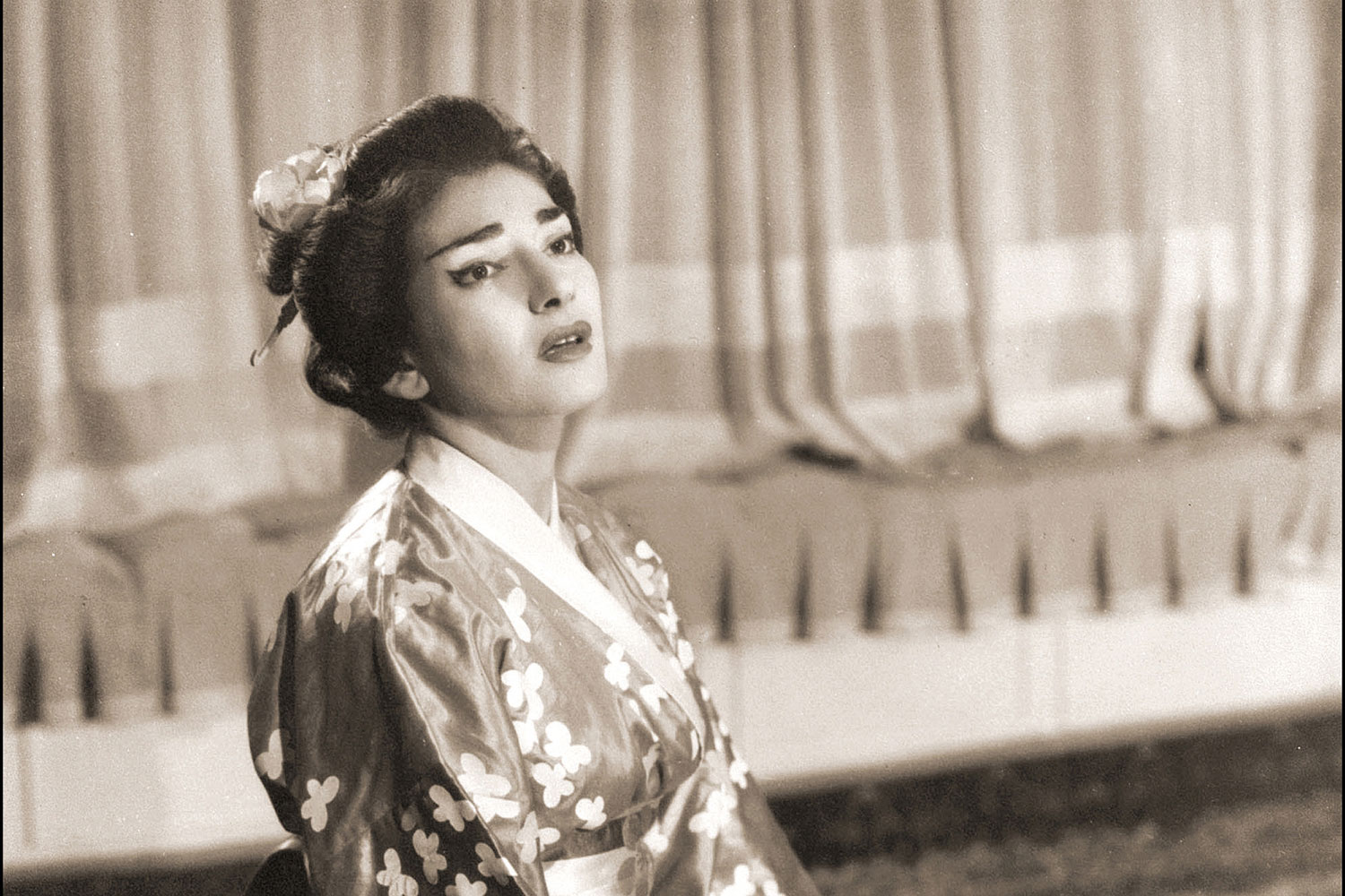 Maria Callas recorded the role of Cio-Cio-San on Karajan’s first recording in 1955 (photo: Farabola / Bridgeman Images)