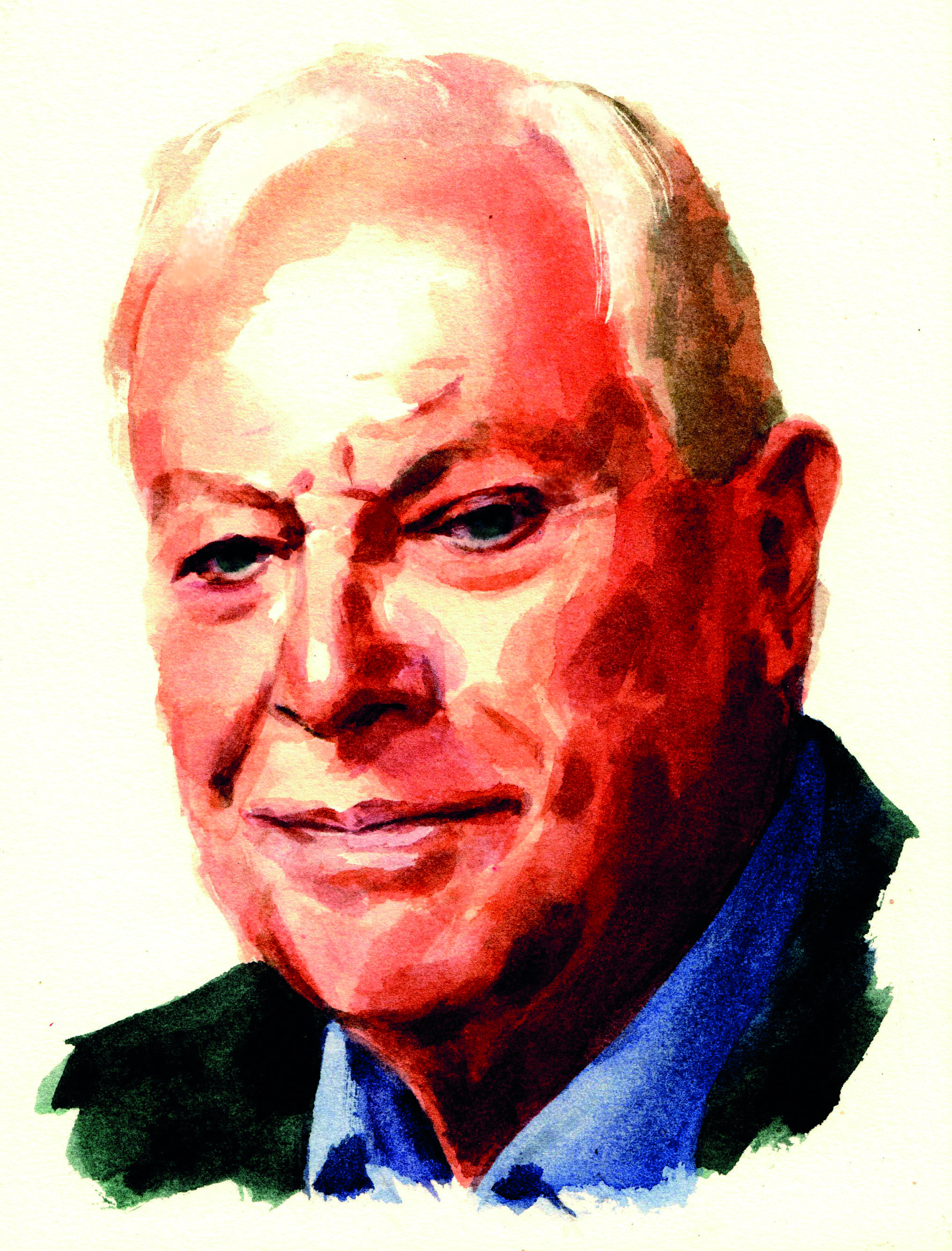 Chris Patten (illustration: Philip Bannister)