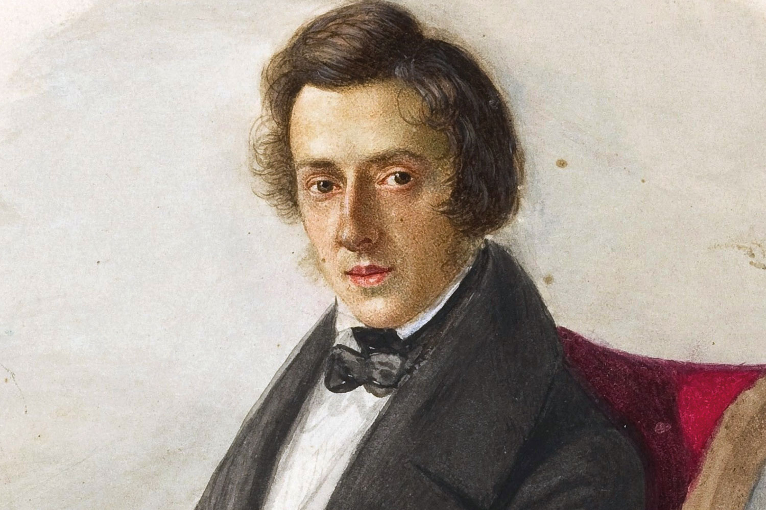 Frédéric Chopin in 1835: a painting by Maria Wodzinska